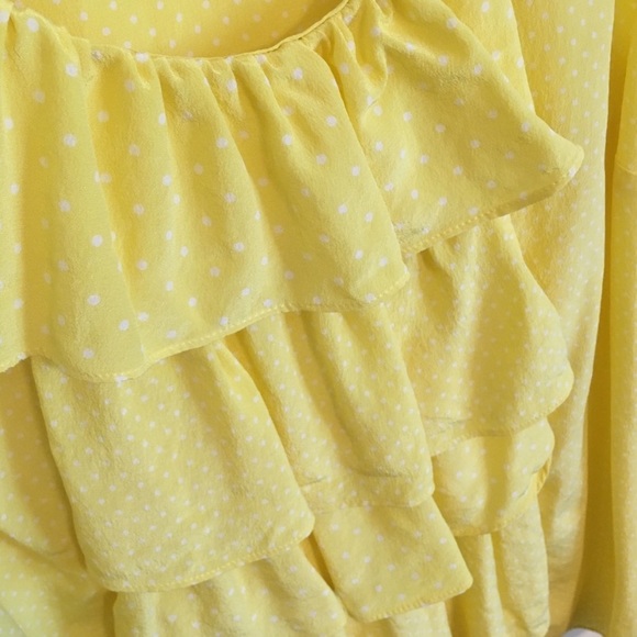 Anthropologie Silk Waterfall Sleeveless Top - Picture 3 of 10